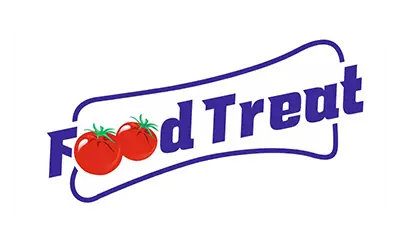 Food treat brand logo