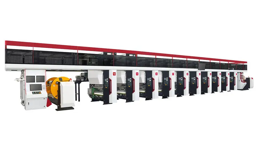 automatic rotogravure printing Machine